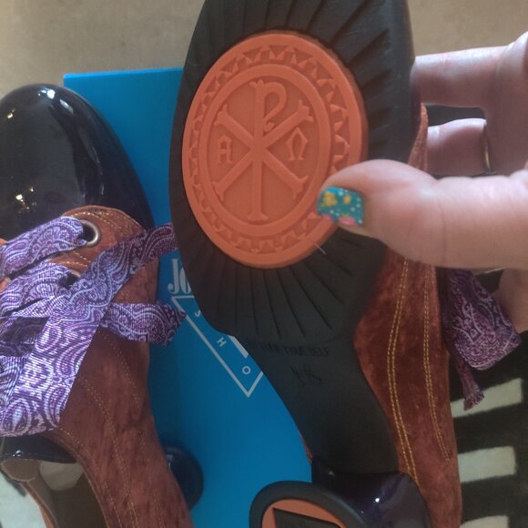 John Fluevog Innovative style shoes size 12W 10M New - Picture 4 of 4